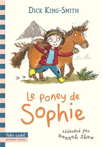 Couverture du livre « Le poney de Sophie » de Hannah Shaw et Dick King-Smith aux éditions Gallimard-jeunesse