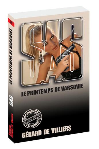 Couverture du livre « SAS Tome 50 : le printemps de Varsovie » de Gerard De Villiers aux éditions Sas