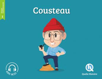 Couverture du livre « Cousteau » de  aux éditions Quelle Histoire