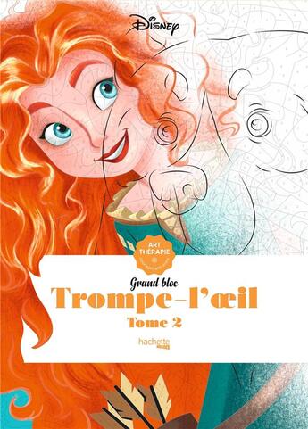 Couverture du livre « Art thérapie ; Grand bloc : Trompe-l'oeil Tome 2 » de Eugenie Varone aux éditions Hachette Heroes