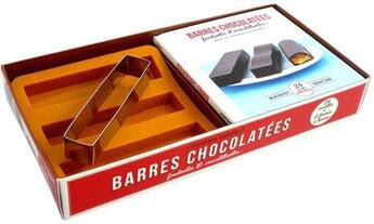 Couverture du livre « Barres chocolatées ; coffret » de Vania Orathay aux éditions Marabout