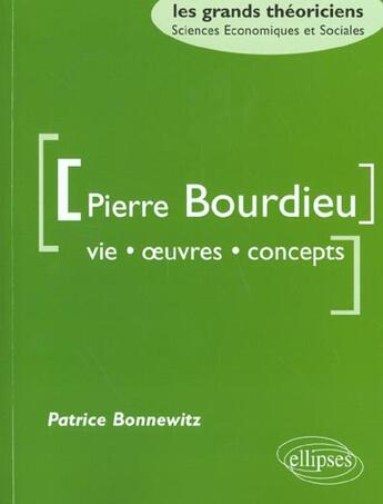 Couverture du livre « =>nouv.ed.9782729852030/bonew2 » de Bonnewitz aux éditions Ellipses