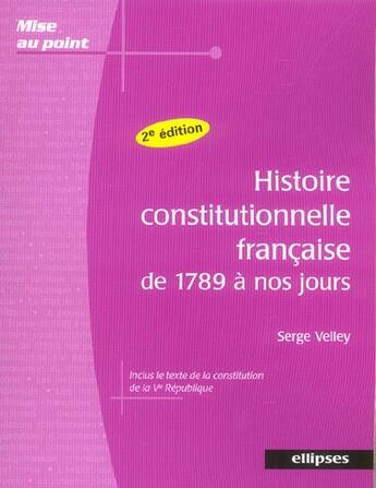 Couverture du livre « =>nouv.ed.9782729851521/velle3 (2e édition) » de Velley aux éditions Ellipses