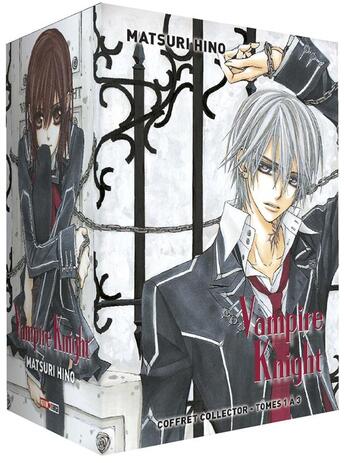 Couverture du livre « Vampire knight : coffret Tomes 1 à 3 » de Matsuri Hino aux éditions Panini