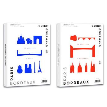 Couverture du livre « Guide gourmand Paris-Bordeaux » de Jacques Ballarin aux éditions Alain Ducasse