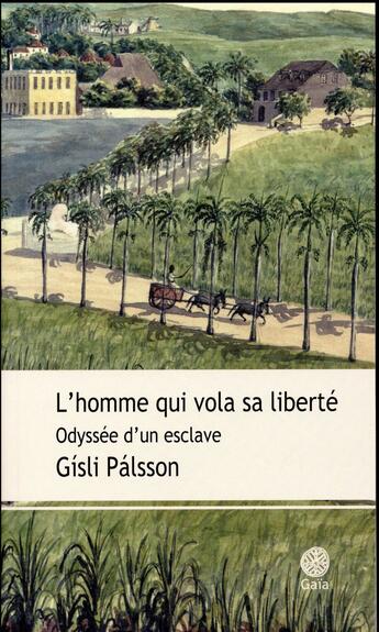 Couverture du livre « L'homme qui vola sa liberté ; odyssée d'un esclave » de Gisli Palsson aux éditions Gaia