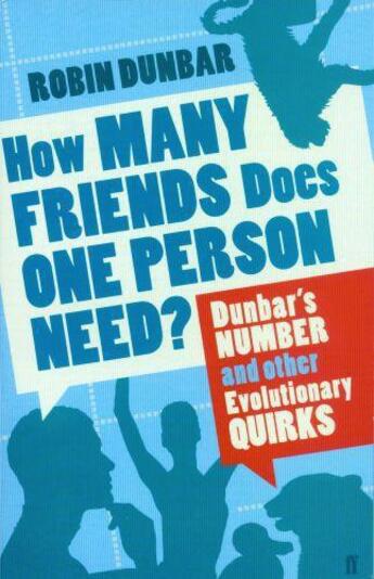 Couverture du livre « How Many Friends Does One Person Need » de Dunbar Robin aux éditions Faber And Faber Digital