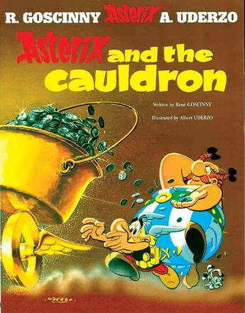 Couverture du livre « Asterix and the cauldron » de Rene Goscinny et Albert Uderzo aux éditions Orion