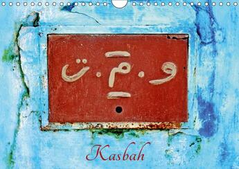 Couverture du livre « Kasbah calendrier mural 2018 din a4 horizontal - la kasbah des oudayas a rabat » de Thebault P aux éditions Calvendo