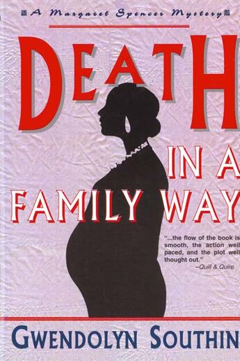 Couverture du livre « Death in family way » de Gwendolyn Southin aux éditions Robert Davies