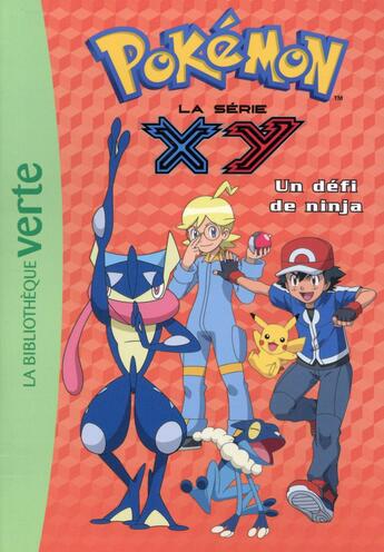 Couverture du livre « Pokémon t.23 ; un défi de ninja » de  aux éditions Hachette Jeunesse