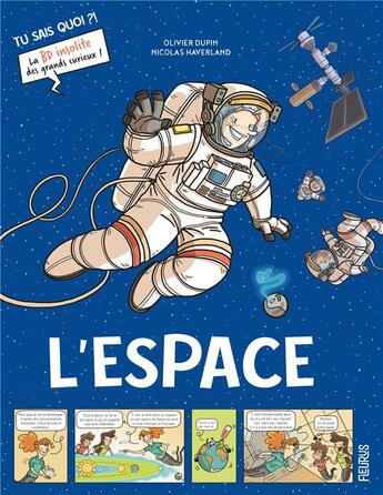 Couverture du livre « L'espace » de Olivier Dupin et Nicolas Haverland aux éditions Fleurus