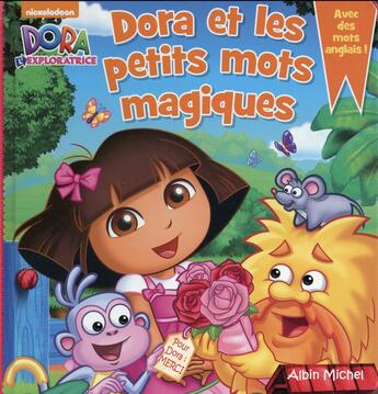 Couverture du livre « Dora et les petits mots magiques » de  aux éditions Albin Michel