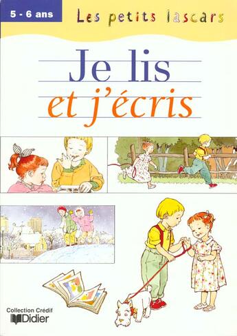 Couverture du livre « Je lis et j'ecris 5-6 ans cahier » de Michele Garabedian aux éditions Didier