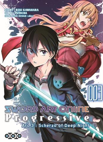 Couverture du livre « Sword Art Online - progressive - arc 3 : scherzo of deep night Tome 3 » de Reki Kawahara et Miyoshi Shiomi aux éditions Ototo