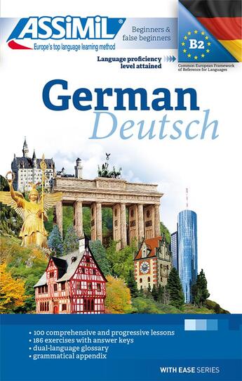 Couverture du livre « German ; deutsch ; B2 » de Gudrun Romer aux éditions Assimil