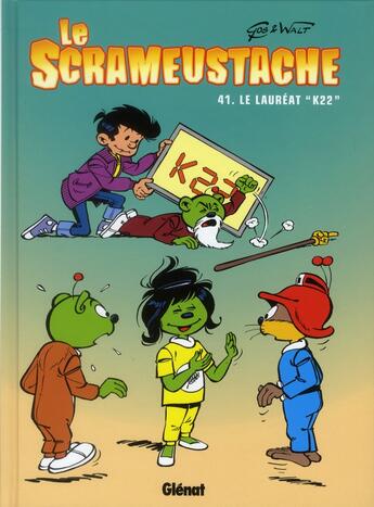 Couverture du livre « Le Scrameustache Tome 41 : le lauréat 