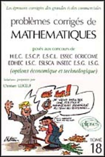 Couverture du livre « Mathematiques hec 1995 - tome 18 (option economique et technologique) » de Christian Leboeuf aux éditions Ellipses