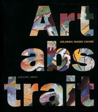 Couverture du livre « Coffret art abstrait ; iconographie des origines » de Jolanda-Nigro Covre aux éditions Actes Sud