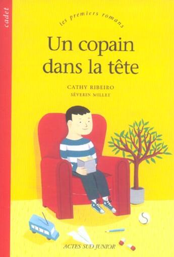 Couverture du livre « Un copain dans la tete » de Ribeiro/Millet aux éditions Actes Sud