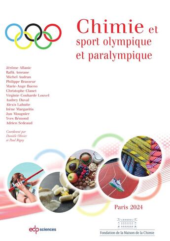 Couverture du livre « Chimie et sport olympique et paralympique » de Paul Rigny et Daniele Olivier et Collectif aux éditions Edp Sciences