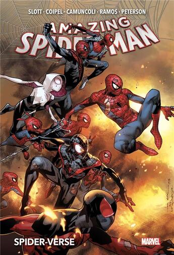 Couverture du livre « The amazing Spider-Man : Intégrale vol.2 : Spider-verse » de Dan Slott et Humberto Ramos et Guiseppe Camuncoli aux éditions Panini