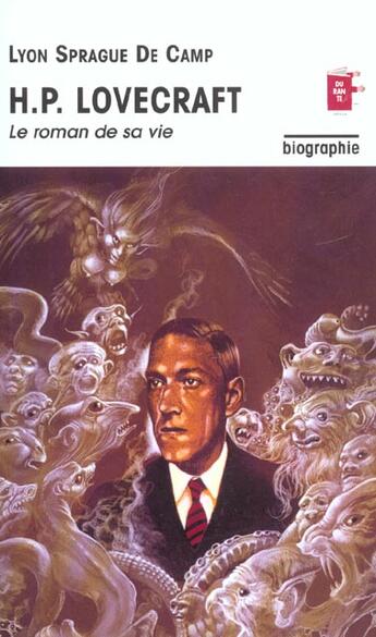 Couverture du livre « Hp lovecraft ; le roman de sa vie » de Lyon Sprague De Camp aux éditions Durante