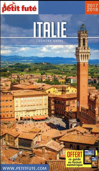 Couverture du livre « GUIDE PETIT FUTE ; COUNTRY GUIDE ; Italie (édition 2017/2018) » de  aux éditions Le Petit Fute