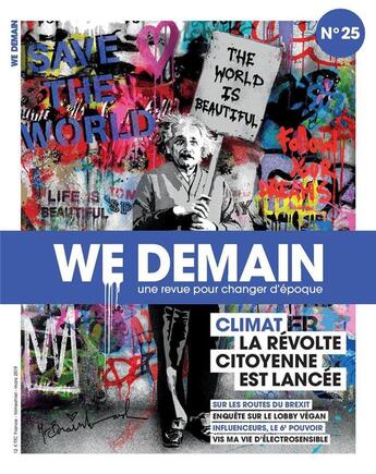 Couverture du livre « WE DEMAIN t.25 ; climat ; la révolte citoyenne est lancée » de We Demain aux éditions We Demain