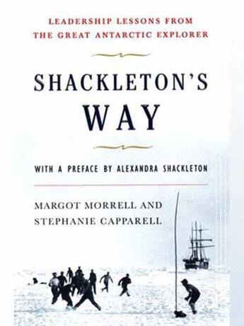 Couverture du livre « Shackleton's Way » de Capparell Stephanie aux éditions Penguin Group Us