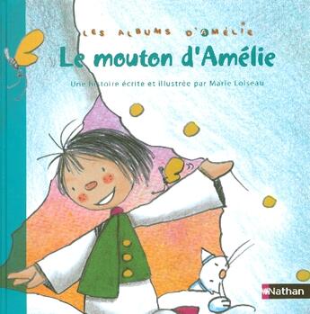 Couverture du livre « Mouton d amelie -cartonne » de Marie Loiseau aux éditions Nathan