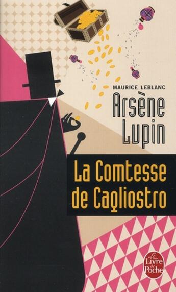 Couverture du livre « La comtesse de Cagliostro » de Maurice Leblanc aux éditions Le Livre De Poche