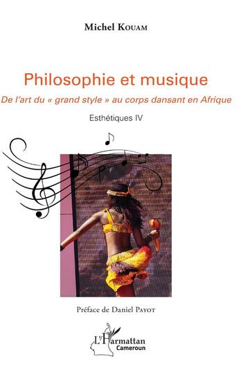 Couverture du livre « Philosophie et musique ; de l'art du 