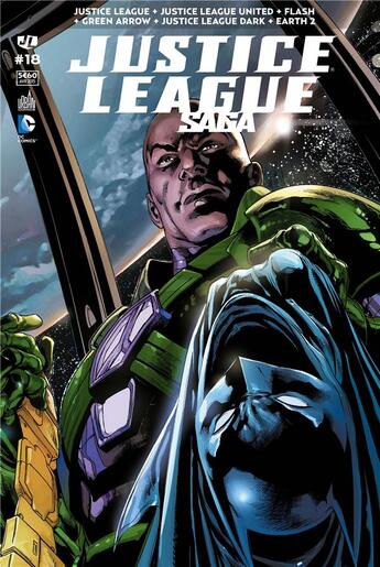 Couverture du livre « Justice League saga n.18 » de Jeff Lemire aux éditions Urban Comics Press