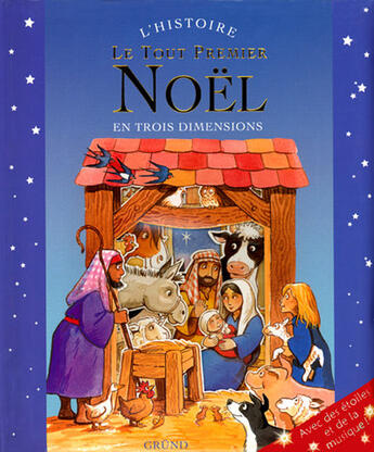 Couverture du livre « Le tout premier noel » de Goldsack/Stevenson aux éditions Grund