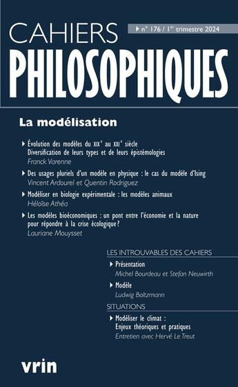 Couverture du livre « La modélisation » de Ludwig Boltzmann aux éditions Vrin