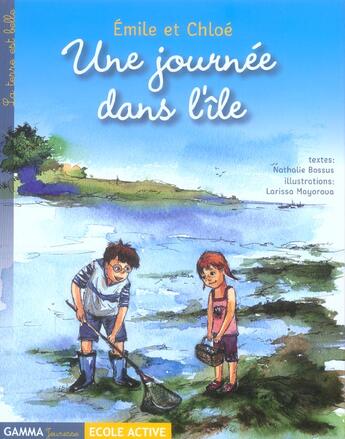 Couverture du livre « Une journee dans l'ile » de Nathalie Bossus aux éditions Circonflexe