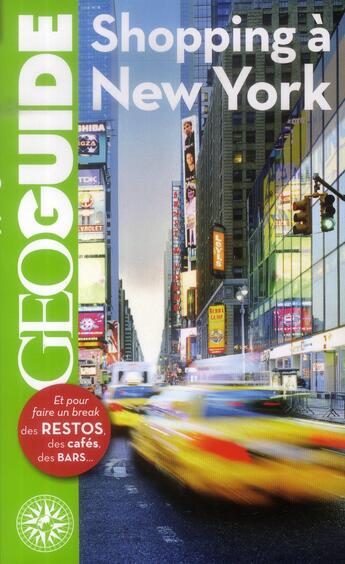 Couverture du livre « GEOguide ; shopping à New York » de  aux éditions Gallimard-loisirs