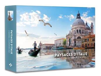 Couverture du livre « L'agenda-calendrier paysages d'Italie (édition 2021) » de  aux éditions Hugo Image