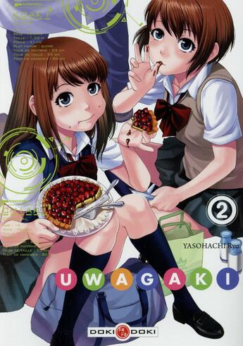 Couverture du livre « Uwagaki Tome 2 » de Ryo Yasohachi aux éditions Bamboo