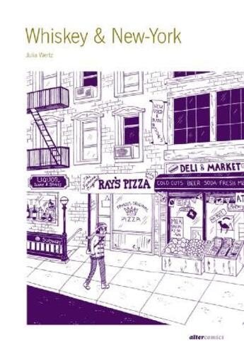 Couverture du livre « Whiskey & New-York » de Julia Wertz aux éditions Alter Comics