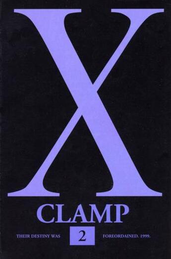 Couverture du livre « X Tome 2 » de Clamp aux éditions Delcourt