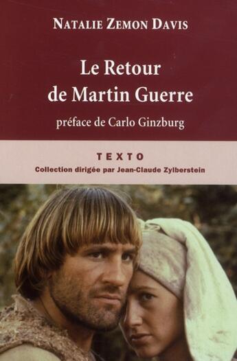 Couverture du livre « Le retour de Martin Guerre » de Natalie Zemon Davis aux éditions Tallandier