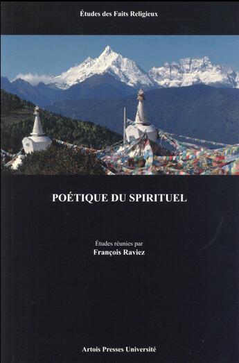 Couverture du livre « Poétique du spirituel » de Francois Raviez aux éditions Pu D'artois