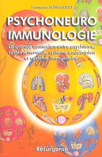 Couverture du livre « Psychoneuroimmunologie » de Francesco Bottaccioli aux éditions Marco Pietteur