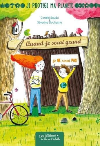 Couverture du livre « Quand je serai grand, je ne serai pas » de Saudo/Duchesne aux éditions Pemf