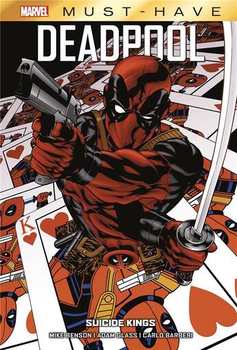 Couverture du livre « Deadpool : suicide kings » de Mike Benson et Adam Glass et Carlo Barberi aux éditions Panini