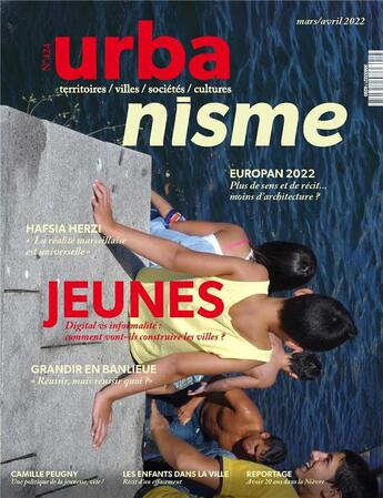 Couverture du livre « Urbanisme n 424 : la jeunesse - mars 2022 » de  aux éditions Revue Urbanisme