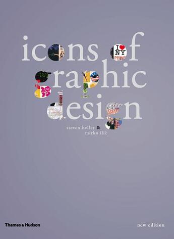 Couverture du livre « Icons of graphic design » de  aux éditions Thames & Hudson