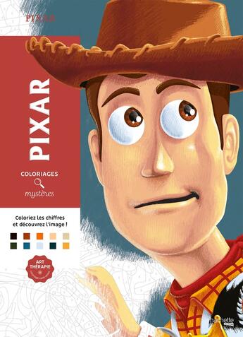 Couverture du livre « Coloriages mystères Pixar » de Jeremy Mariez aux éditions Hachette Pratique